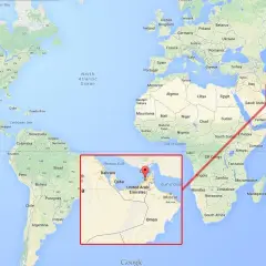 Gdzie dokładnie leżą Zjednoczone Emiraty Arabskie? Poznaj ich położenie na mapie!