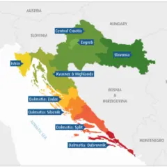 Gdzie dokładnie leży Dalmacja? Poznaj jej położenie i geograficzne ciekawostki