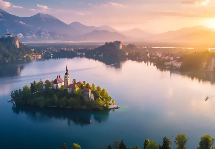 Najlepsze noclegi nad Jeziorem Bled - Gdzie spać nad Jeziorem Bled