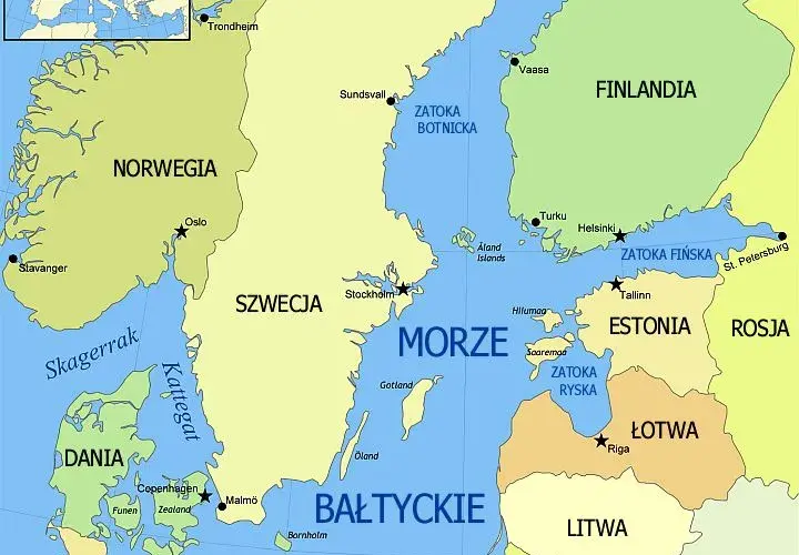 Gdzie dokładnie leży Morze Bałtyckie? Poznaj jego położenie i kraje graniczące