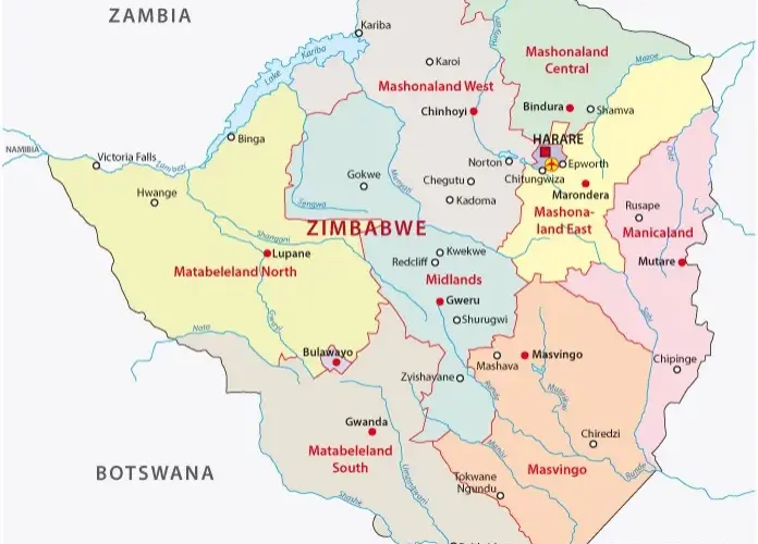 Gdzie leży Zimbabwe? Poznaj dokładne położenie i sąsiadów tego kraju