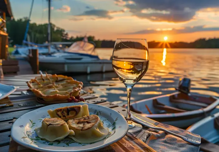 Restauracje i jedzenie w Mikołajkach: gdzie zjeść dobrze nad jeziorem?