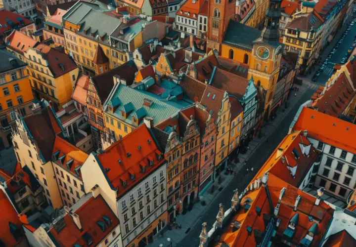 Mapa hoteli we Wrocławiu - Gdzie się zatrzymać we Wrocławiu?