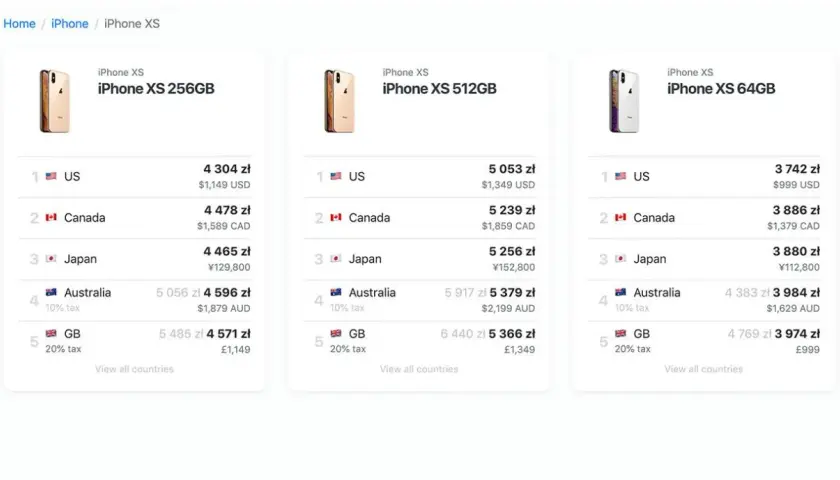 W jakim kraju najtaniej kupić iPhone? Ceny w Europie i na świecie