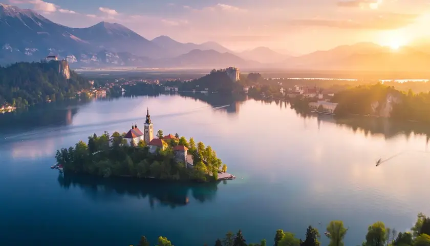Najlepsze noclegi nad Jeziorem Bled - Gdzie spać nad Jeziorem Bled