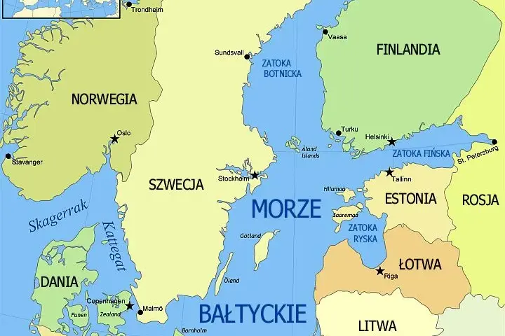 Gdzie dokładnie leży Morze Bałtyckie? Poznaj jego położenie i kraje graniczące
