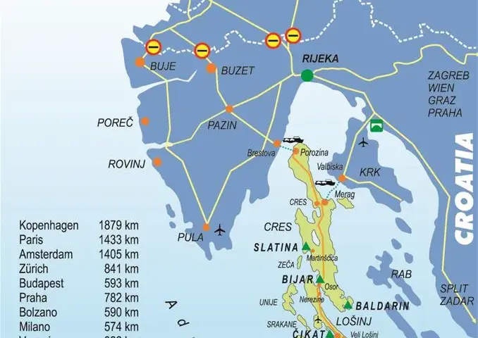 Jak dojechać na wyspę Cres - najlepsze opcje transportu i porady