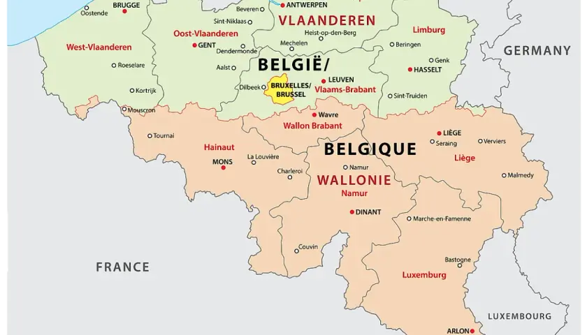 Gdzie dokładnie leży Belgia? Położenie, sąsiedzi i geografia w pigułce