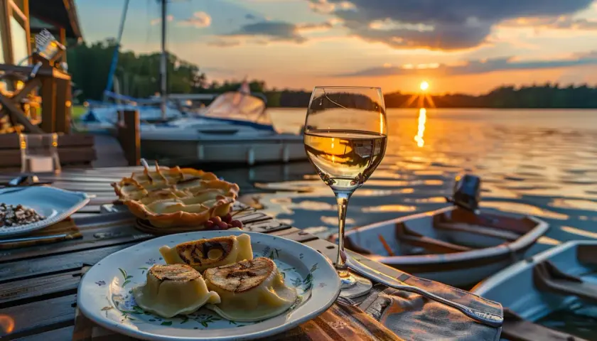 Restauracje i jedzenie w Mikołajkach: gdzie zjeść dobrze nad jeziorem?