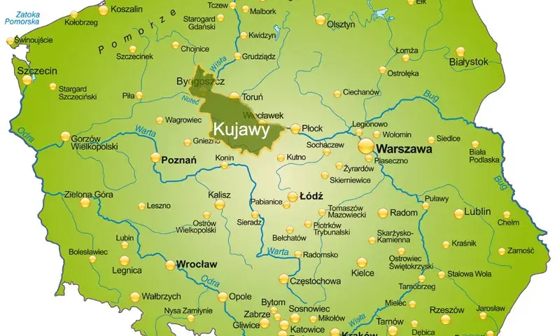 Gdzie dokładnie leżą Kujawy? Poznaj lokalizację i ciekawe fakty o regionie